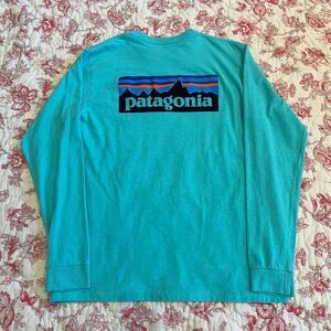 New Patagonia Men's Size Medium Turquoise Longsleeve Summer Shirt!